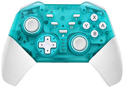 JFUNE Switch Mando Inalámbrico para Nintendo Switch, Controlador Pro Switch Inalámbrico, Función de DualShock y Turbo con Gyro Axis Switch Gamepad - 2019 Nueva versión (Verde)