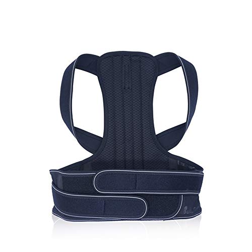 JIUYUE Corset Soporte Trasero Ajustable Cinturón Postura Corrector Hombro Lumbar Brace Columna Vertebral Postura corsé Corrección para Hombres Mujeres (Size : S)