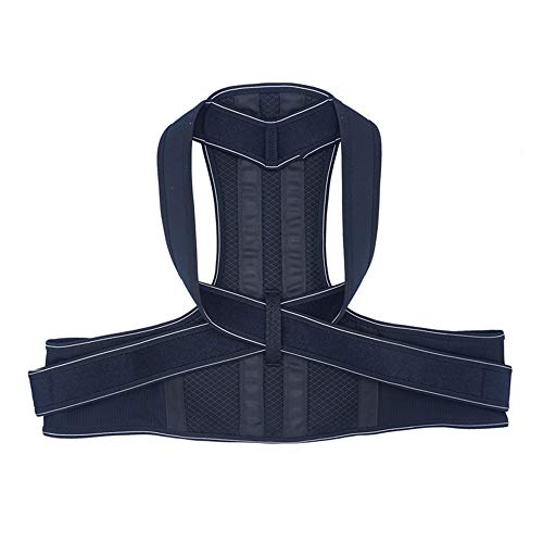 JIUYUE Corset Soporte Trasero Ajustable Cinturón Postura Corrector Hombro Lumbar Brace Columna Vertebral Postura corsé Corrección para Hombres Mujeres (Size : S)