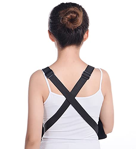 jjff Eslinga para Brazo, Inmovilizador De Hombro, para Fracturas Rotas, Dislocación De Huesos, Esguinces, Esguinces Y Desgarros, Talla Única para Todos Unisex.