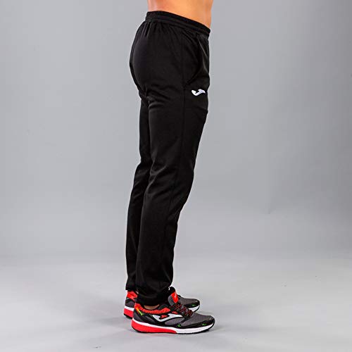 Joma Cleo II Pantalon Largo Deportivo, Hombre, Negro, L