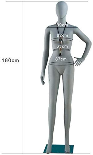 JYHW Maniquí, maniquí de costura altura del cuerpo 180 cm extraíble para expositor de joyas de disfraces