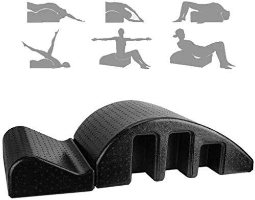 JYZT Mesa De Masaje De Yoga EPP para Fitness Y Rehabilitación En Hogar, Masajeador Espalda con Arco De Pilates, Corrección De Cifosis Órtesis De Columna, Equilibrio Corporal Salud Curva Espalda