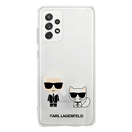 Karl Lagerfeld KLHCA52CKTR - Funda para A525/A526 A52, Transparente