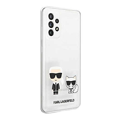 Karl Lagerfeld KLHCA52CKTR - Funda para A525/A526 A52, Transparente