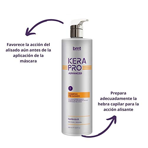 Kerapro Advance Bmt Kerapro Advanced Shampoo Pre Alisado 1000 ml