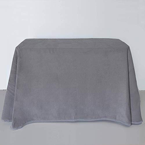 Lanovenanube - Falda Mesa Camilla Invierno Rectangular 70x120 - Gris