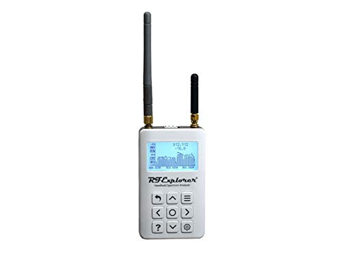 LATNEX Spectrum Analyzer RF Explorer con funda de transporte de aluminio - 6G Combo Plus Slim