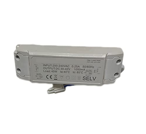 LEDLUX CC4560 LED Driver CC 1050 mA 30 V-42 V DC 45 W Alimentador corriente constante para panel LED 60 x 60 cm