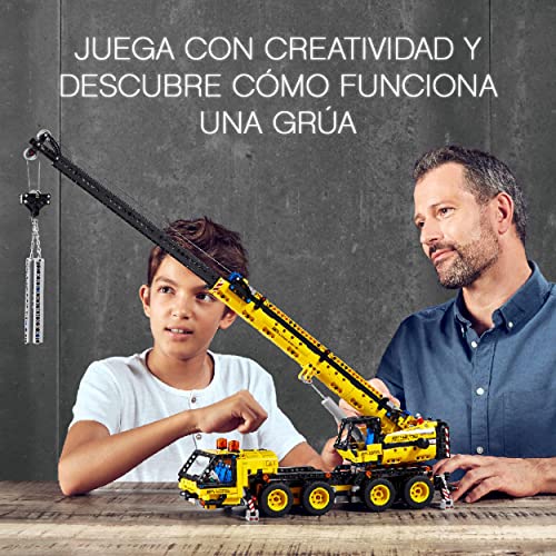 LEGO 42108 Technic Grúa Móvil Juguete de Construcción para Niños y Niñas +10 años