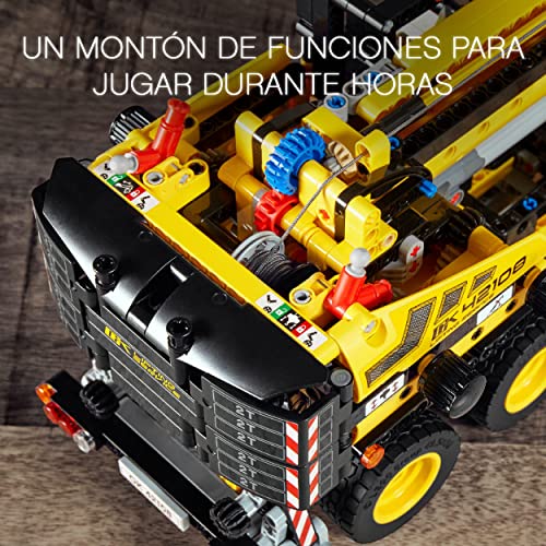 LEGO 42108 Technic Grúa Móvil Juguete de Construcción para Niños y Niñas +10 años