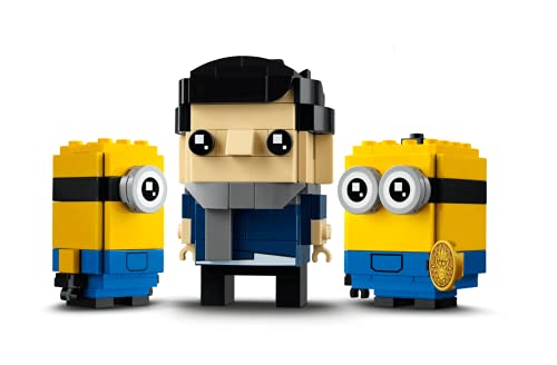 LEGO Minions Brickheadz Gru, Stuart y Otto Set 40420