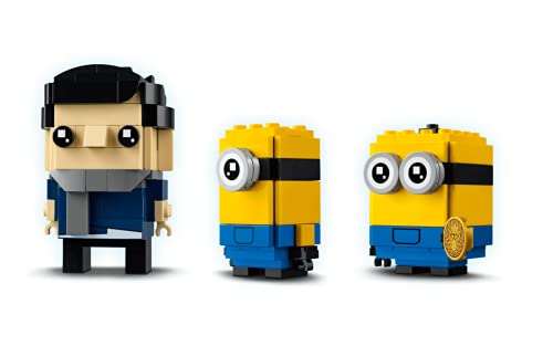 LEGO Minions Brickheadz Gru, Stuart y Otto Set 40420