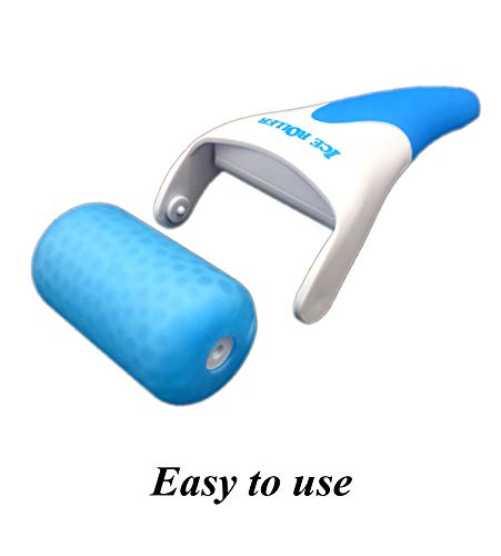 LIGICKY Ice cooling roller Masajeador fácil para acné y arrugas, para cuerpo y rostro, bolita de terapia en frío y helada