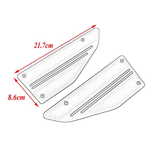 LiMePng para HON/DA Goldwing GL1800 GL 1800 F6B 2018 2019 2020 Piso de pasajeros de la Motocicleta Inserciones de ferrocarril de Gemelos de Doble ferrocarril LiMePng