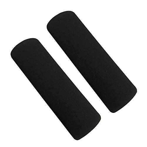 Liseng 2 mangos de espuma antideslizante para manillar de motocicleta, antivibración, cómodos, protectores para el interior con cuchillo, 2,7 – 3,0 cm