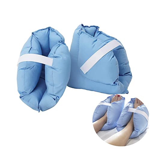 LJBOZ Almohada de Protección del Talón, Almohadas para El Cuidado de Los Pies y Los Tobillos, Anti-decúbito Protector Articulación Tobillo, Aliviar El Dolor de La Presión y La úlcera del Talón