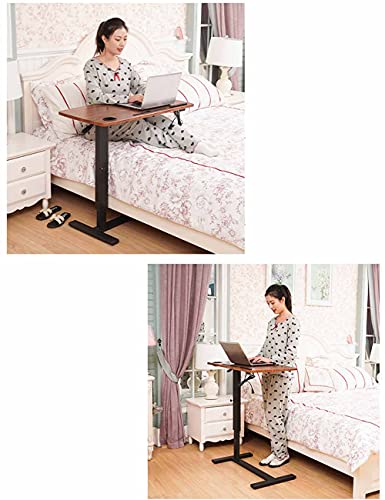 LJFYXZ Mesa de Ordenador Mesa Auxiliar con Ruedas, Regulable en Altura Movilidad Reducida o Discapacitados para Cama y Sofá, 40 x 60/80 x 66-94 cm(Size:85x45cm)