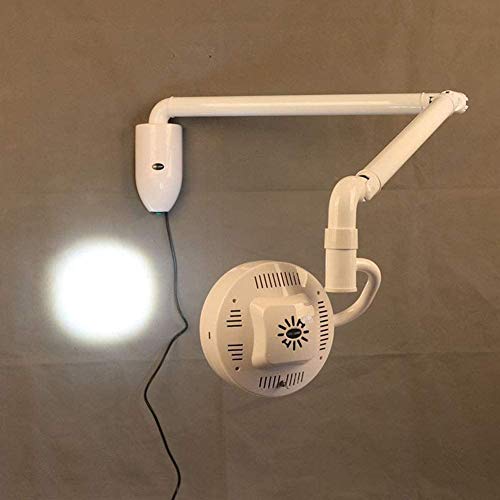 LXT PANDA Lámpara quirúrgica médica Dental, rotación de 360 ​​° 30W Colgante de Pared LED Examen médico quirúrgico Lámpara de Examen de cirugía Dental con luz fría sin Sombras.