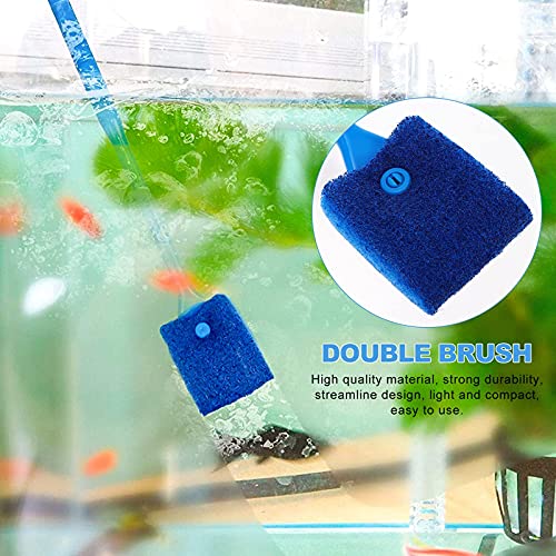 M I A 7 unids Acuario Limpieza Herramienta Kit de Pesca Cepillo Depósito Pesca Pala Depuradora Líquido Gotero Clip Pinzas Aquascaping Herramienta Accesorios Color al azar