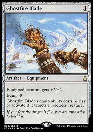 Magic: the Gathering - Ghostfire Blade (220/269) - Khans of Tarkir by Magic: the Gathering