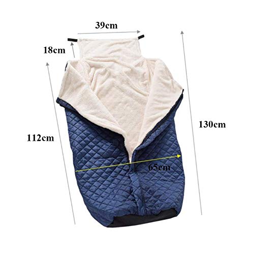 Manta de Invierno para Silla de Ruedas para Adultos, Grueso Cashmere Forro - Resistente al Agua - Antideslizante - Lavable a máquina, Universal para sillas de Ruedas manuales y motorizadas