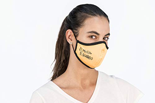 Mascarilla Higiénica de Tela Homologada Reutilizable - Emosido Engañado