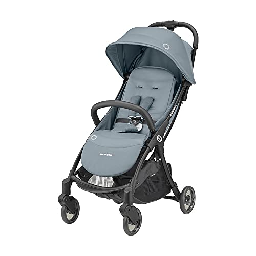 Maxi-Cosi Jaya, cochecito ligero súper urbano, cochecito compacto con plegado automático, de 0 meses a 4 años, de 0 a 22 kg, Essential Grey