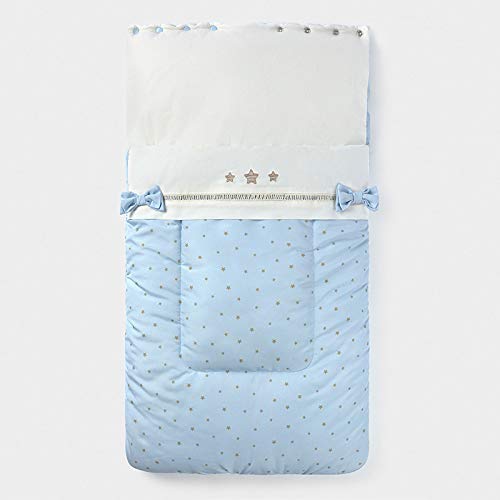 Mayoral Funda de silla estampado bebé (Azul)