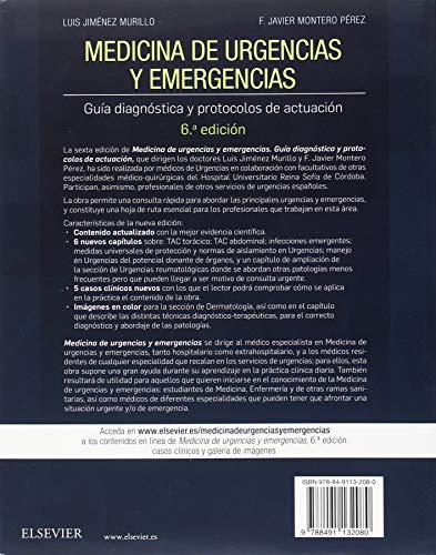 Medicina de urgencias y emergencias - 6ª edición: Guía diagnóstica y protocolos de actuación