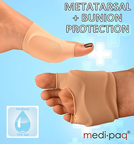 Medipaq - Manga Metatarsal Doble en Gel para Protección de Juanetes