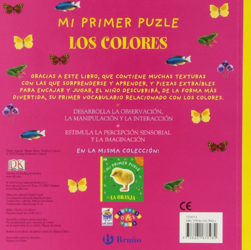 Mi primer puzle. Los colores (Libros Sensoriales Puzle)