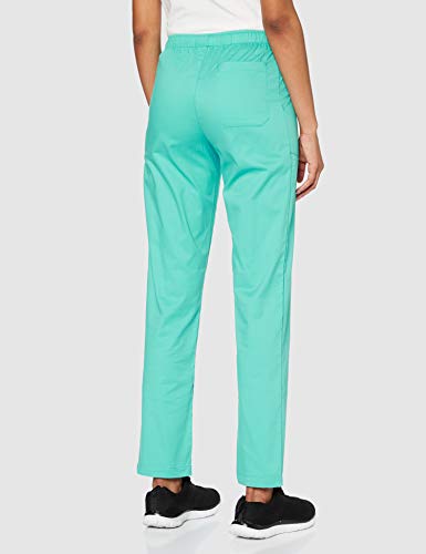 MISEMIYA - PANTALÓN Sanitarios Unisex Cintura ELÁSTICA Uniforme Laboral MÉDICO Enfermera Limpieza Veterinaria SANIDAD HOSTELERÍA- Ref.8314 - XL, Turquesa