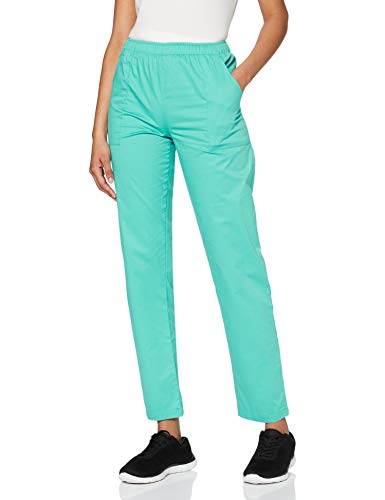 MISEMIYA - PANTALÓN Sanitarios Unisex Cintura ELÁSTICA Uniforme Laboral MÉDICO Enfermera Limpieza Veterinaria SANIDAD HOSTELERÍA- Ref.8314 - XL, Turquesa