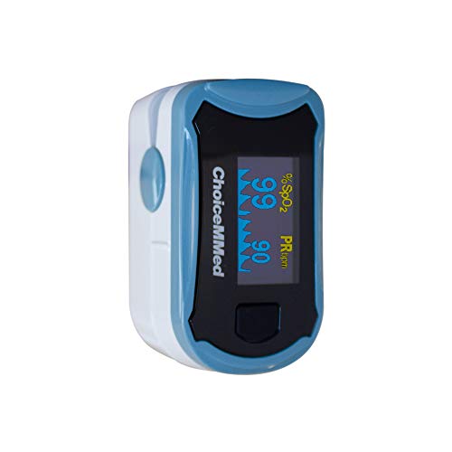 Mobiclinic, MD300C29, Pulsioxímetro de dedo profesional, Marca Española, Pulsómetro de dedo para adulto, Oxímetro de dedo, Medidor de Frecuencia cardíaca y SpO2, Pantalla OLED