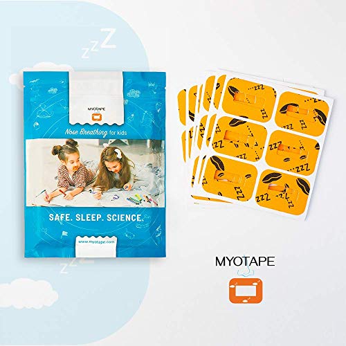 MYOTAPE Tiras de sueño para niños y adolescentes | Restaura la respiración nasal en niños y adolescentes