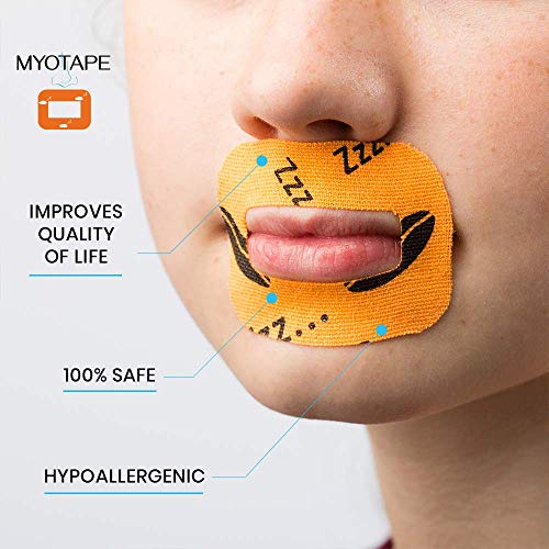 MYOTAPE Tiras de sueño para niños y adolescentes | Restaura la respiración nasal en niños y adolescentes