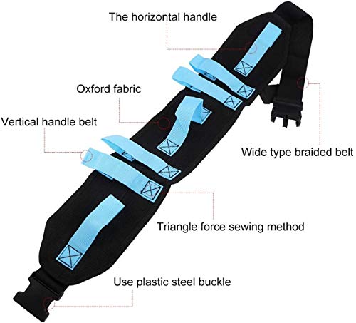 N\A AY Transferencia de la Marcha de la Correa con Hebilla de liberación rápida de Ancianos Caminando Paciente deambulación Assist Ayuda a la Movilidad for Ayudar a la Enfermera Terapeuta