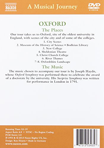 Naxos Musical Journeys | Oxford | Town & University [Naxos DVD Travelogue: 2110343] [Alemania]