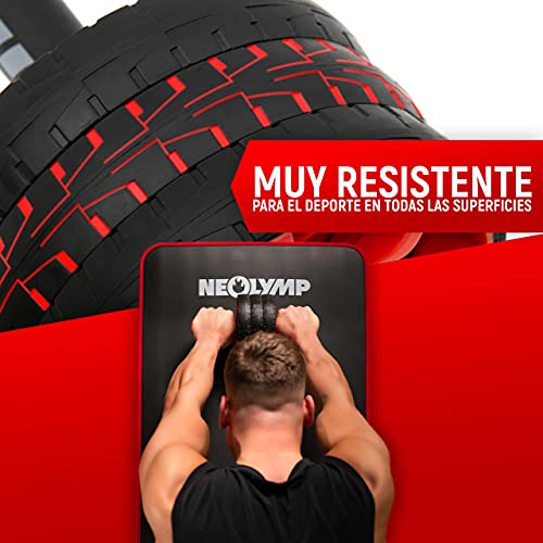 NEOLYMP rueda abdominales | premium ab roller | rodillo abdominales fitness | ab wheel | rueda abdominal