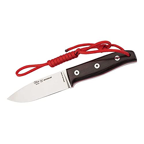 Nieto Gürtelme. Bosque, Böhler Cuchillo de Caza, Unisex Adulto, Plata, 20 cm