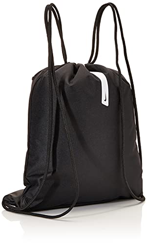 NIKE Academy Gymsack Mochila, Unisex Adulto, Negro/Negro/Blanco, MISC