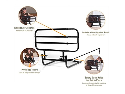 NRS Healthcare Standers EZ - Valla protectora para camas