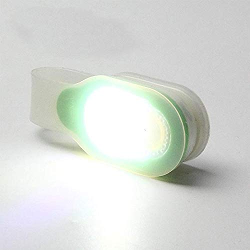 Nubstoer Linterna LED de Manos Libres Imán Cuello LED lámparas Luces de Calentamiento de Seguridad para Senderismo o Correr vehículo Verde