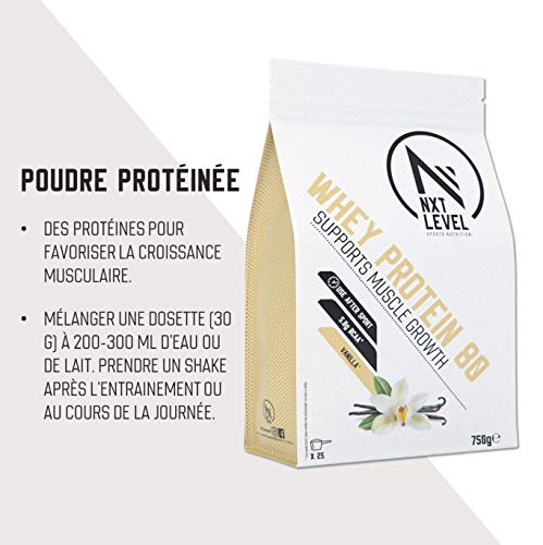 NXT Level Whey Protein 80 - Vainilla 750 g