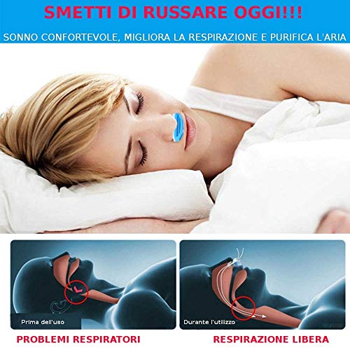 Oday® - Dilatador nasal antirronquidos para no roncar remedios y antirronquidos, para dormir y relajarse, para evitar apetitos nocturnos, más eficaz que las tiritas nasales