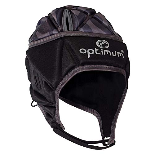 OPTIMUM Razor Casco, Niños, Negro/Plateado, Small Boys (XXS)