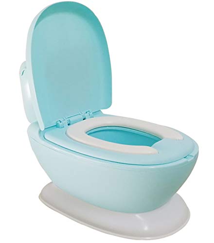 Orinal Infantil WC Portatil Niños: Orinales Bebe Infantiles Inodoro - Asiento Vater Water Urinario Niño Niña - Silla Urinal Bacinilla Infant - Réplica de Retrete Aprendizaje para Bebé con Sonidos Azul