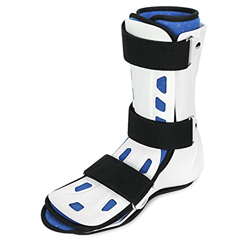 Ortesis Botas Tobillera con Funda Estable Soporte Transpirable Antideslizante Pierna para Fracturas Cuidado Enfermería Alivio Fijo del Dolor En Lugar De Yeso,Right,L