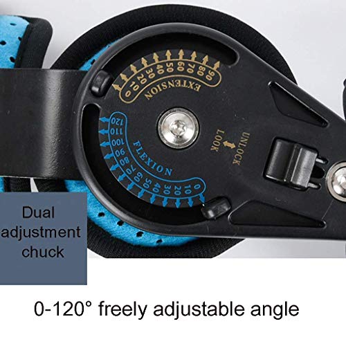 Órtesis de Codo Ajustable Ortesis de Codo articulado Fijador de ortesis Apoya el Brazo Rehabilitación del Manguito Después de la cirugía Entrenamiento Recuperación de Lesiones postoperatorias